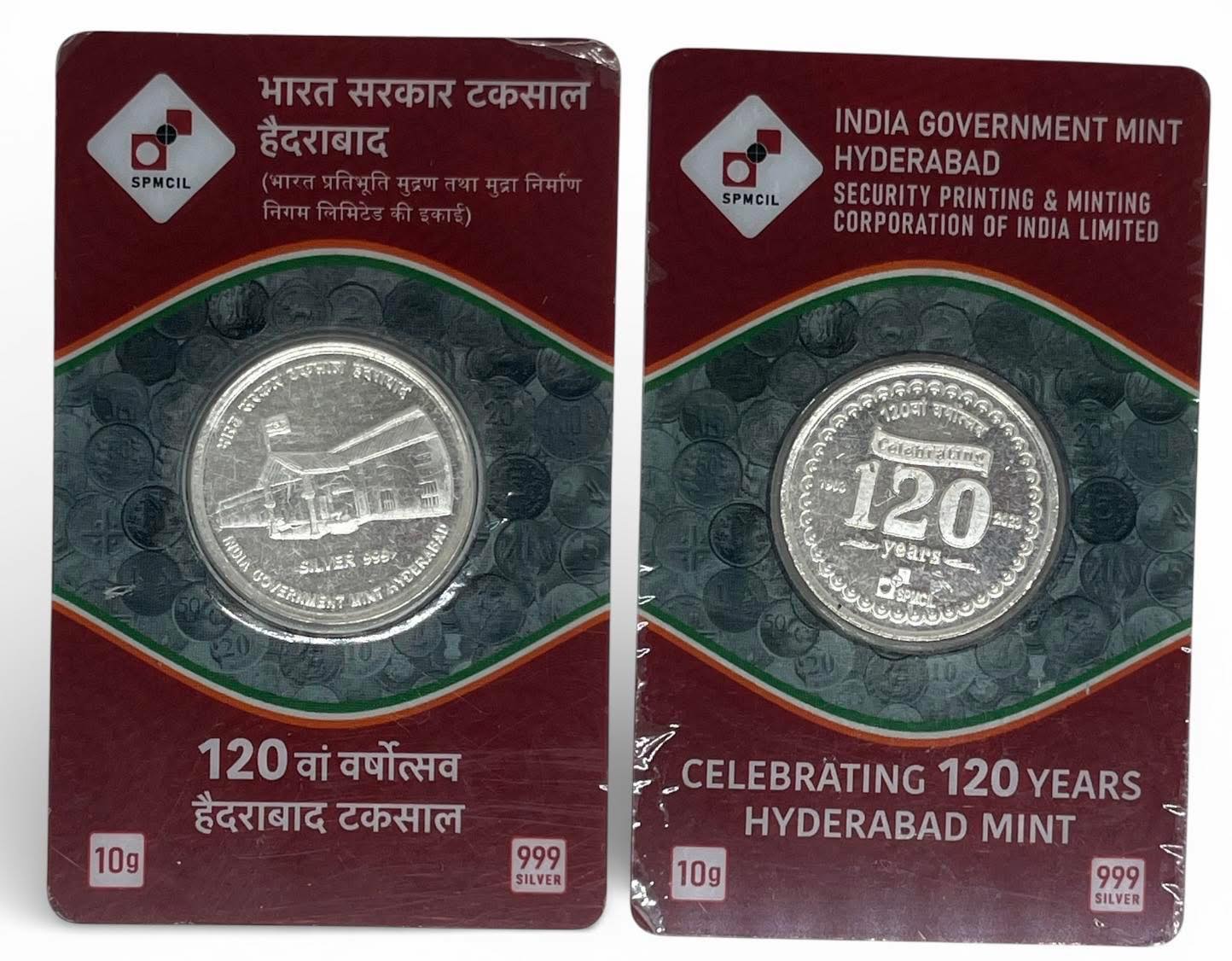 India – Commemorative Medal - 120 Years of India Government Mint Hyderabad