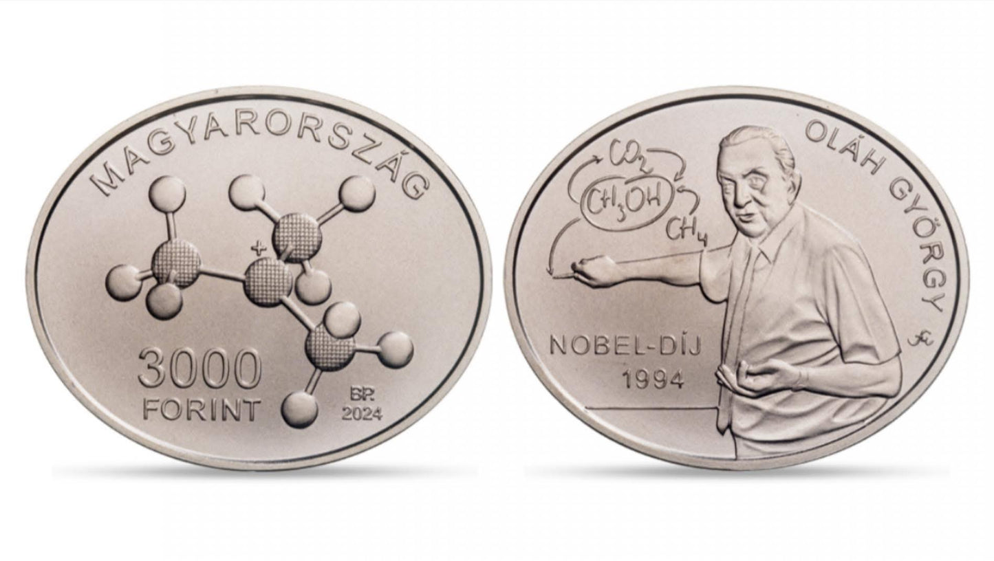 2024 Hungary – 3000 Forint - György Oláh – Nobel Prize Winners Series