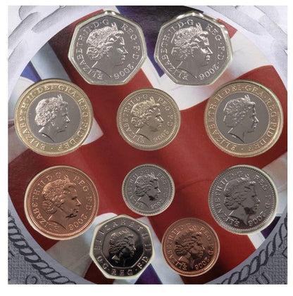 2006 UK – BU Annual Coin Set - Brilliant Uncirculated Coin Set