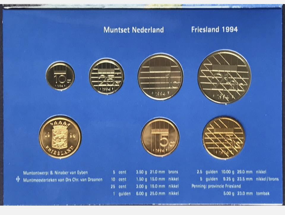 1994 Netherlands Mint Set – Friesland