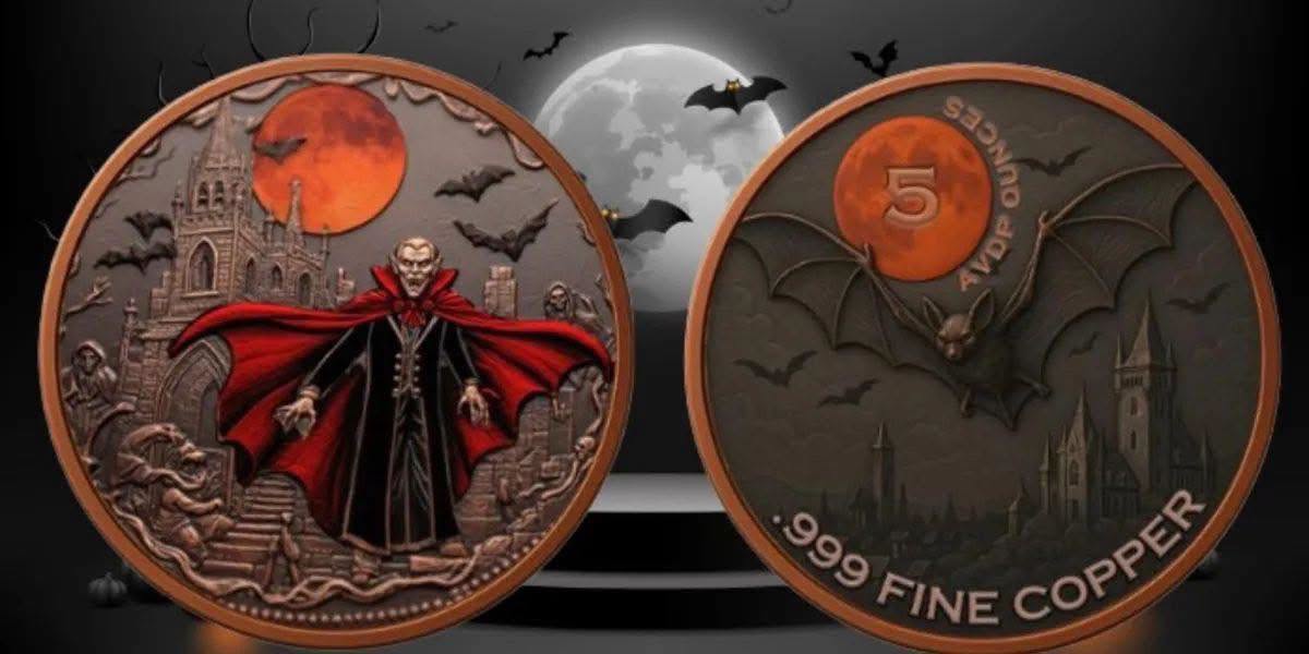 5 Oz Dracula – Blood Moon Copper Round