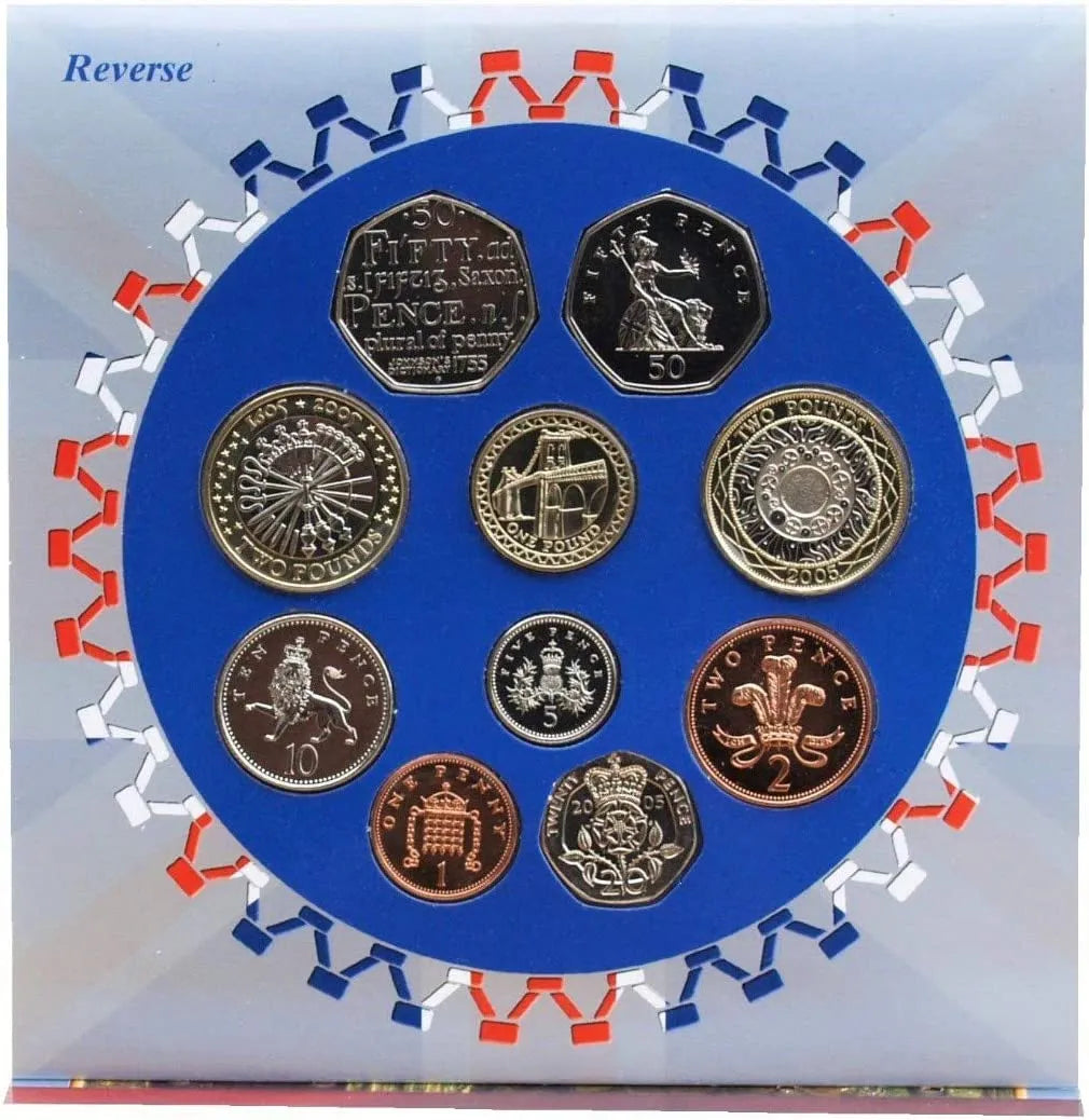 2005 UK - Brilliant Uncirculated Coin Set