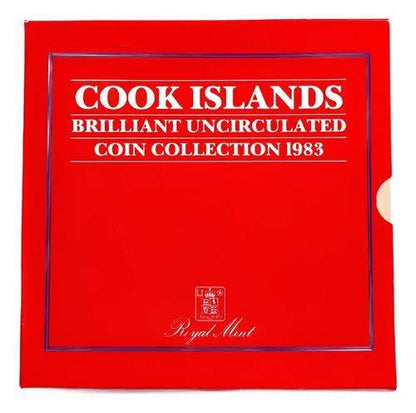 1983 Cook Islands – 7 Coins Set - BU Coin Collection
