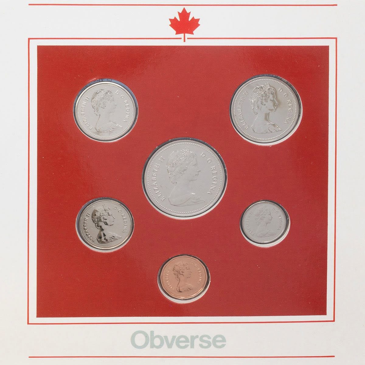 1983 Canada – 6 Coins Set - Uncirculated Coin Set