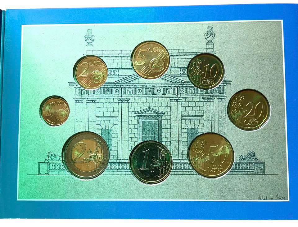 2003 Ireland – 1 Cent to 2 Euro - Casino Marino – Ireland Official Euro Coin Set