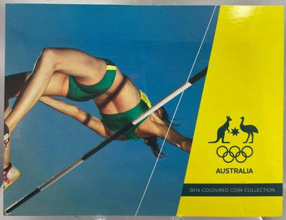 2016 Australia - $2 Dollars (5 Coins) - Australia Rio Olympic Team - High Jump