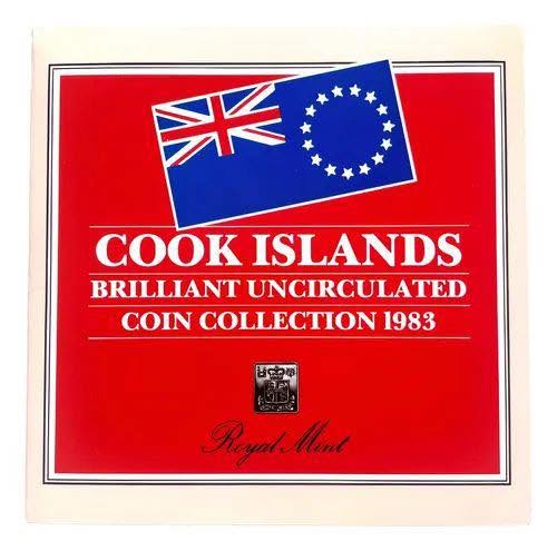 1983 Cook Islands – 7 Coins Set - BU Coin Collection