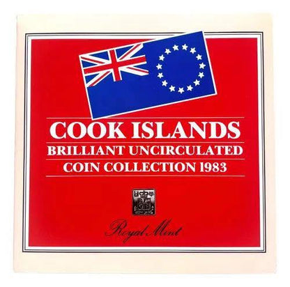 1983 Cook Islands – 7 Coins Set - BU Coin Collection
