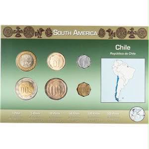 Chile – 6 Coin - Coin Collection