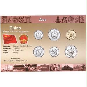 China – 6 Coin - UNC Set
