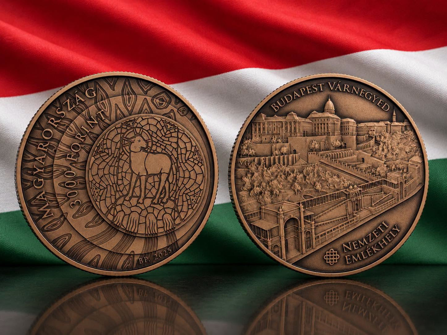 2025 Hungary – 3000 Forint - Budapest Castle District National Memorial Site