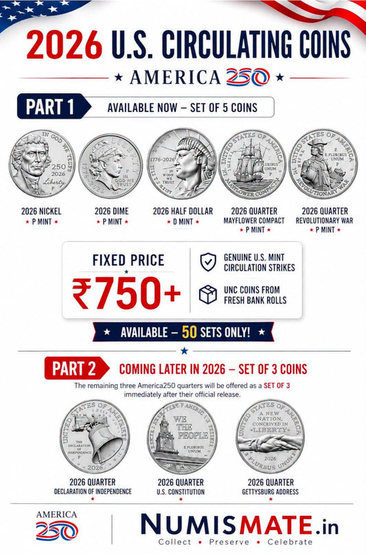 2026 U.S. SemiQ Coins Collection – Part 1 Set