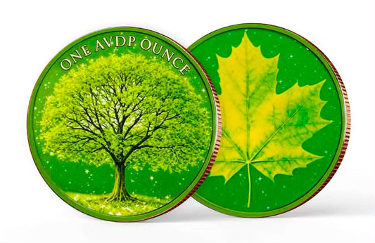1 AVDP Ounce - Tree of Life Copper Round