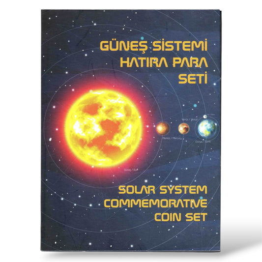 2022 Türkiye - 1 Kuruş - Solar System Commemorative Coin Set