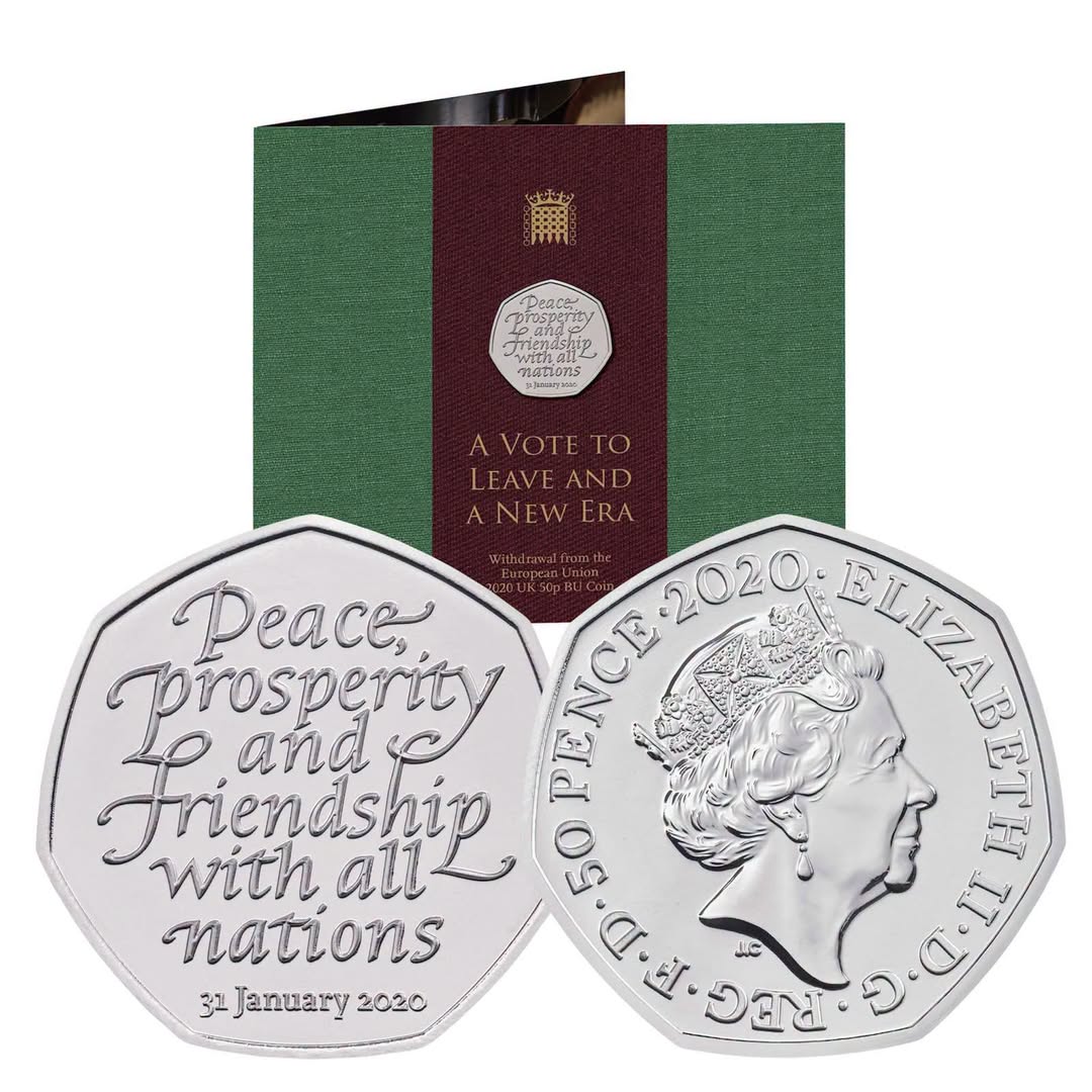 2020 UK - Brexit Coin – A Vote to Leave and a New Era