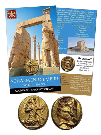 WORLD EMPIRES SET - 10 Dynasty Collector Coin Cards