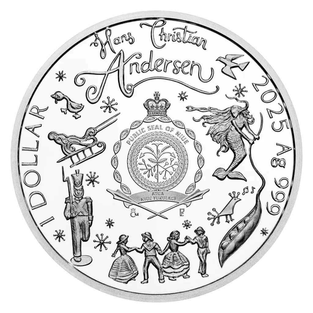 2025 Niue - 1 NZD - The Snow Queen By H. C. Andersen