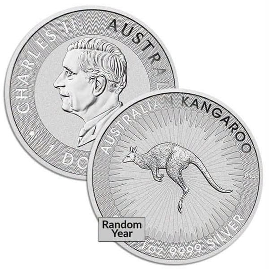 2023 Australia - $1 - 1 Oz Kangaroo Silver Bullion Coin