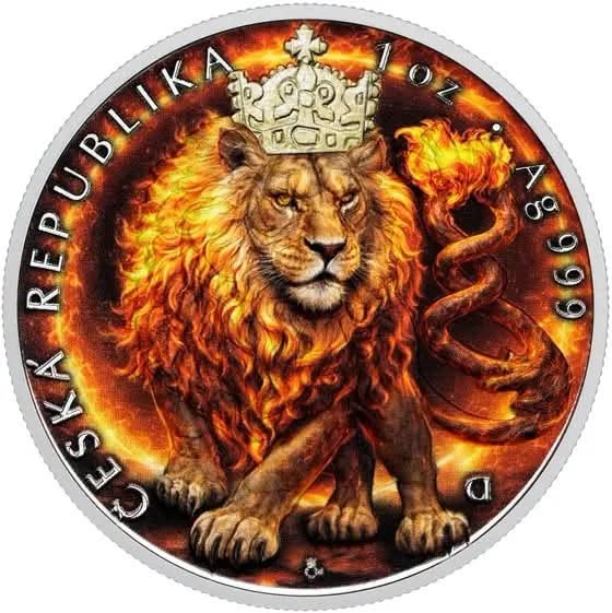 2026 - Niue - 1 Oz - Czech Lion