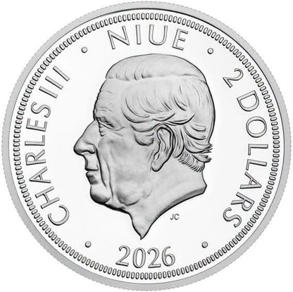 2026 - Niue - 1 Oz - Slovak Eagle