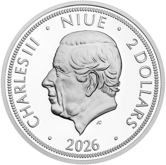 2026 - Niue - 1 Oz - Czech Lion