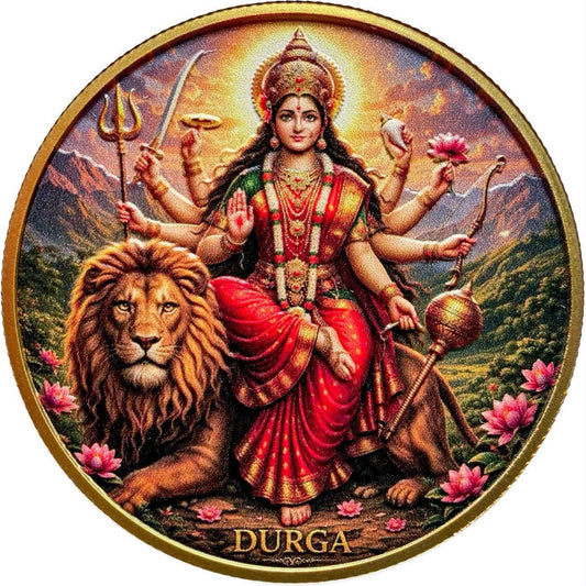 2026 Ghana - Durga – 1 Oz Silver Proof Coin