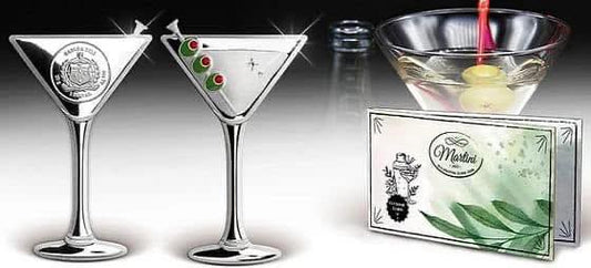 2023 Samoa - MARTINI Cocktail Silver Proof Coin in Original Mint Pack image 0