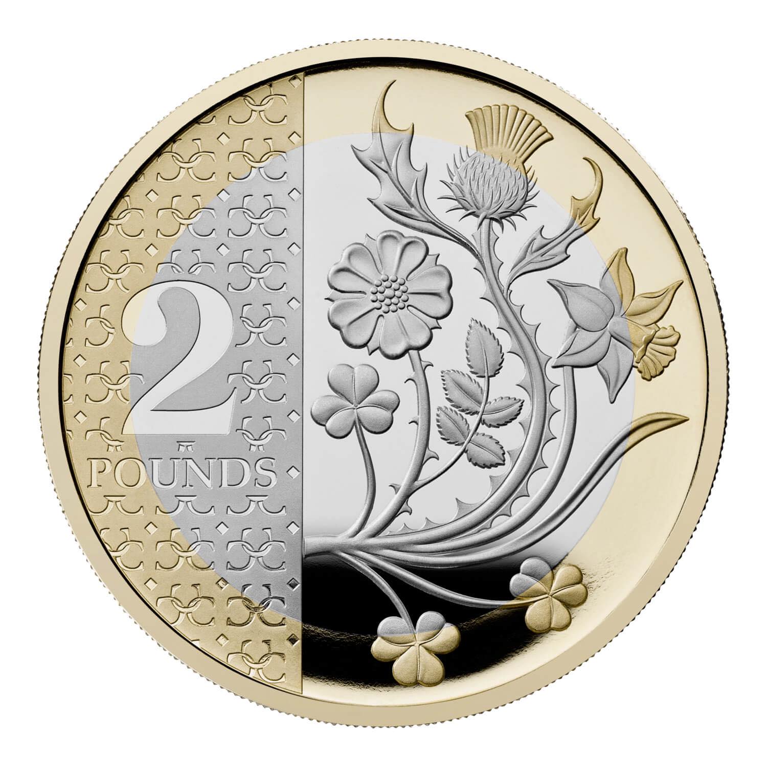 2025 United Kingdom - 5 Commemorative and 8 Definitive Coins Proof Set in Original Royal Mint Pack image 6