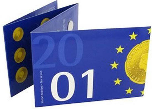 Netherlands – 1 Cent to 50 Cents - Netherlands Euro Coin Set - Random Year