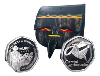 2024 Colombia – 20,000 Pesos  Carriel Antioqueño - The Leather satchel Coin