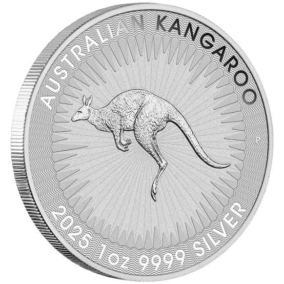 2025 Australian Kangaroo - 1 Oz Silver Bullion UNC Coin image 0