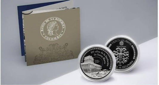 2025 Colombia – 20,000 Pesos  Founding of Santa Marta Coin