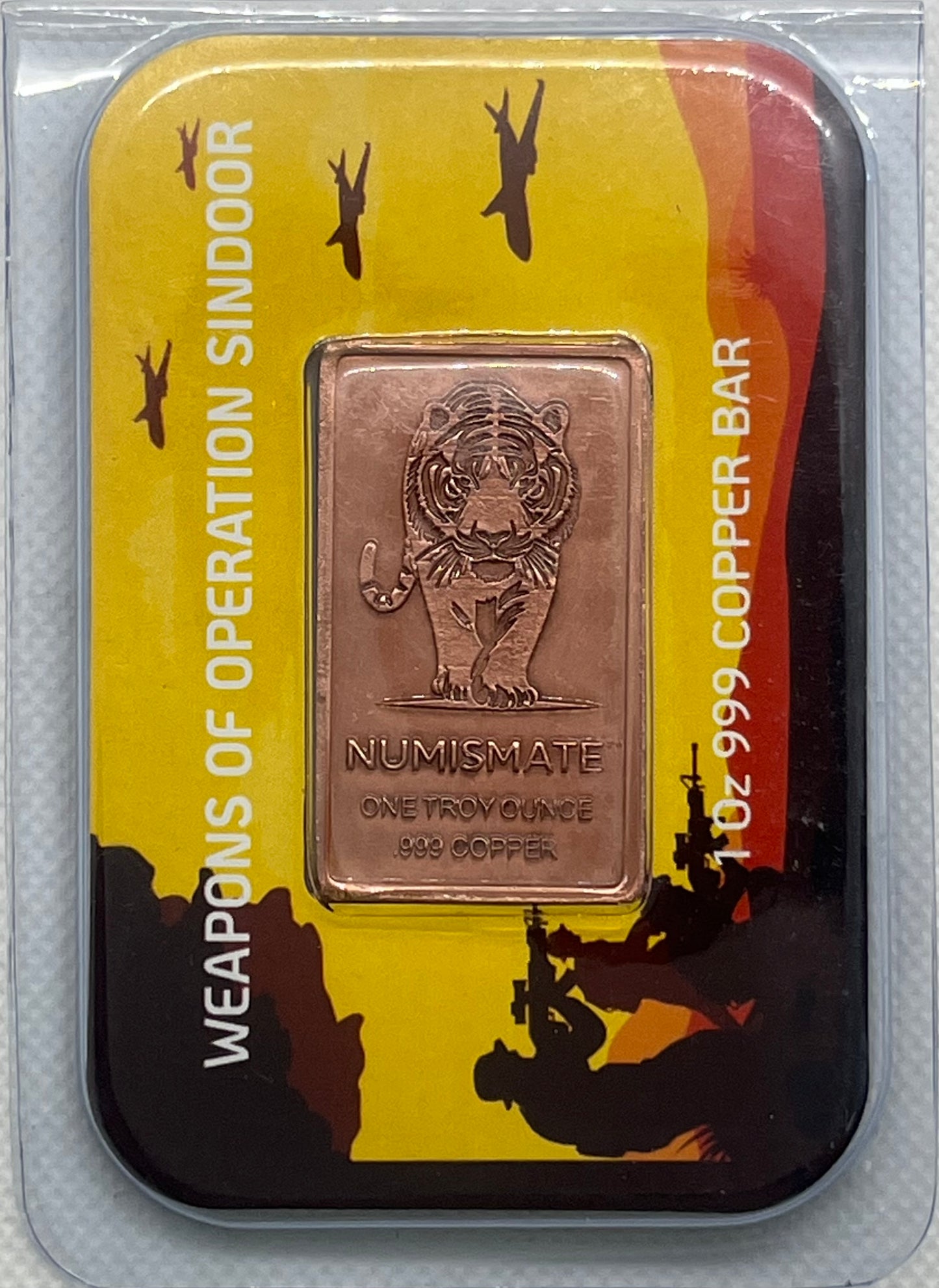 NUMISMATE – Operation Sindoor Tiger Bullion Bar
