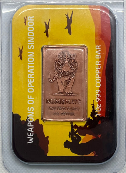 NUMISMATE – Operation Sindoor Tiger Bullion Bar
