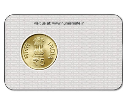 Rs.5 Shri Mata Vaishno Devi Shrine Board Commemorative Coin Card