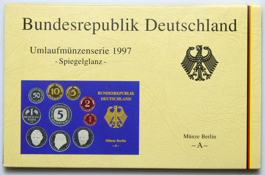 Germany • 1 Pfennig – 5 Deutsche Mark - Germany Proof Coin Set - Random Year
