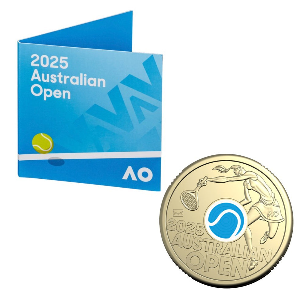 2025 Australian Open – $2 Privy Mark Folders (Set of 2)