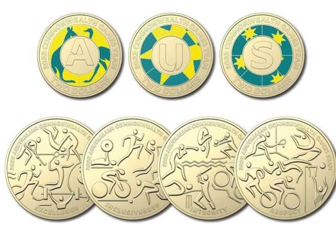 2022 Australia – Commonwealth Games 7 Coin Collection