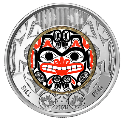 2020 Canada – $2 Toonie – Bill Reid – Xhuwaji Grizzly Bear