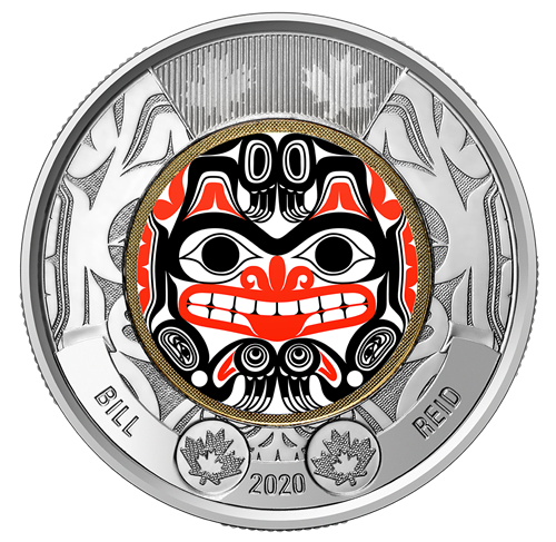 2020 Canada – $2 Toonie – Bill Reid – Xhuwaji Grizzly Bear