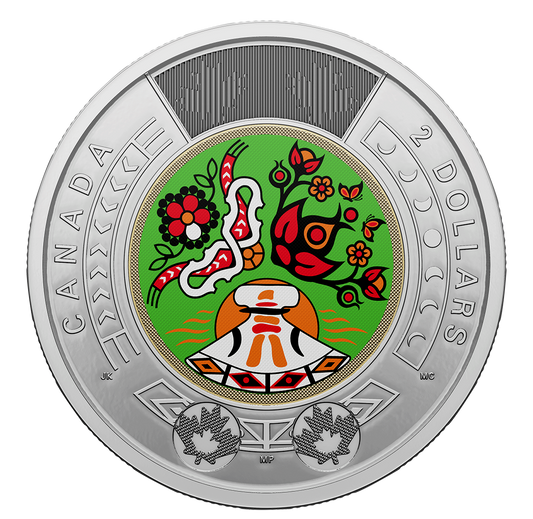 2023 Canada – $2 Toonie – National Indigenous Peoples Day