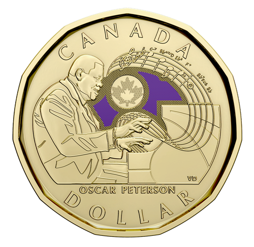 2022 Canada – $1 Loonie – Oscar Peterson
