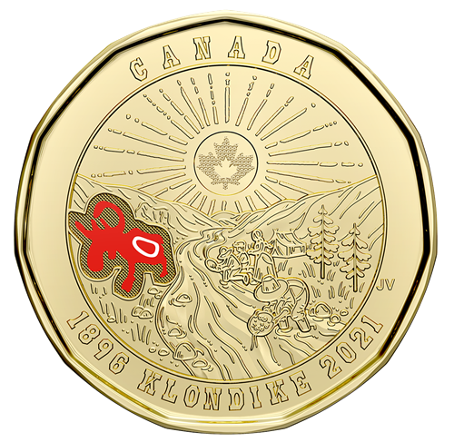 2021 Canada – $1 Loonie – Klondike Gold Rush