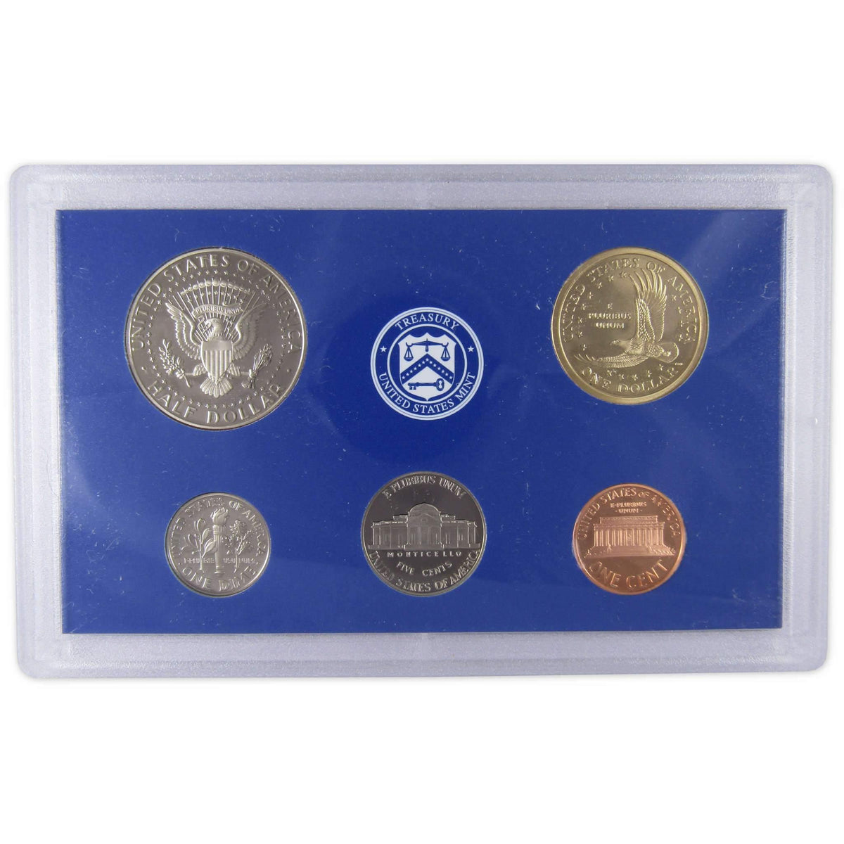 2003 USA - 10 Coins Mint Proof Set with COA