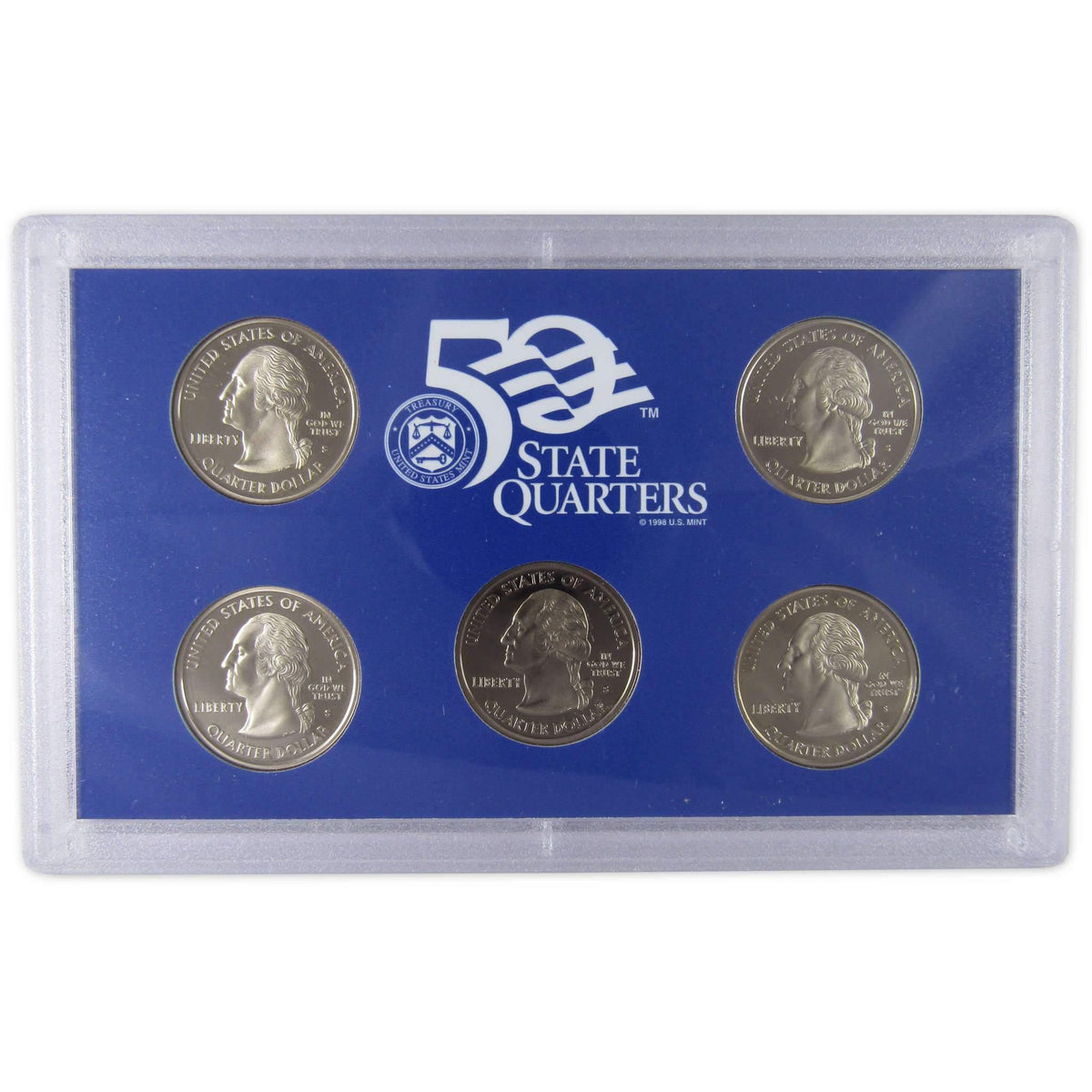 2003 USA - 10 Coins Mint Proof Set with COA