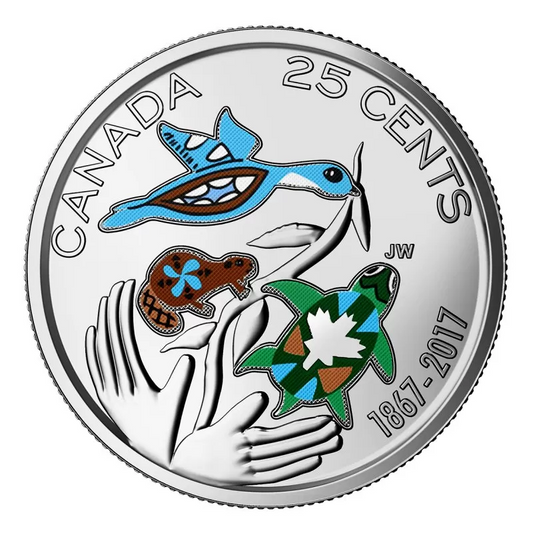 2017 Canada - 25 Cents - Hope for a Green Future