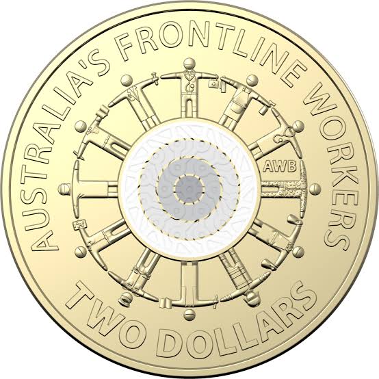 2022 Australia – 2 Dollar – Frontline Workers