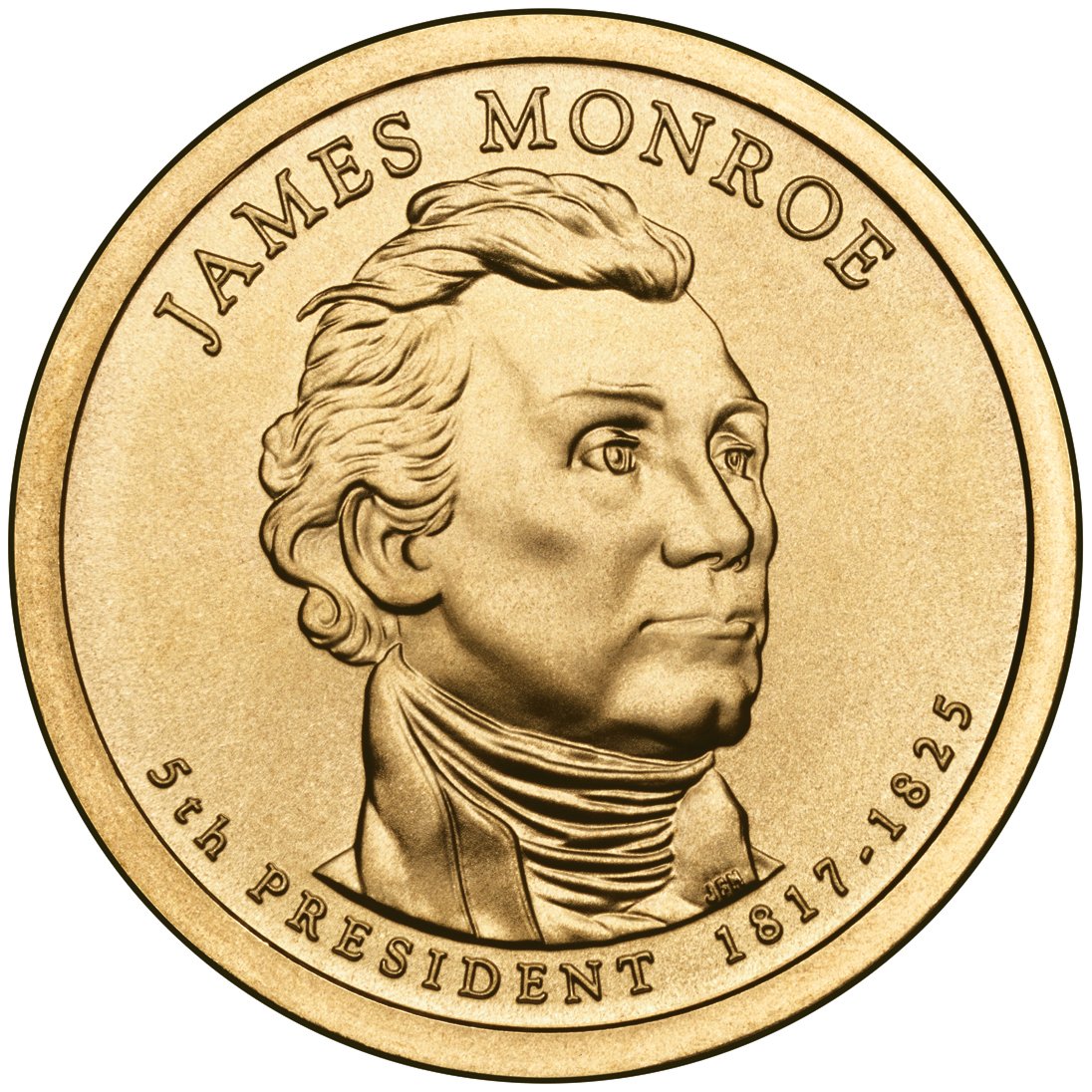 2008 USA -  Presidential $1 Coin – James Monroe