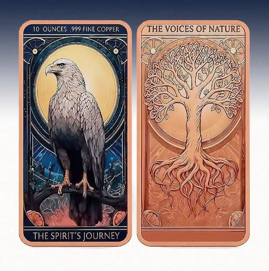 10 Troy Oz - Spirit’s Journey – Voices of Nature Copper Bar