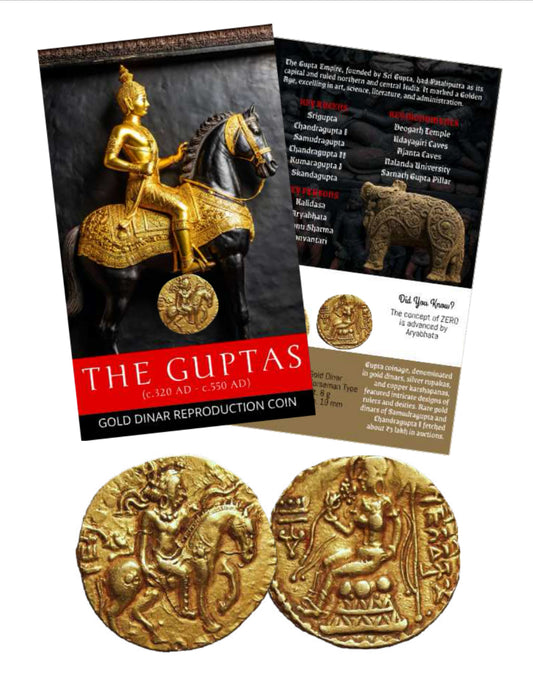 THE GUPTAS – GOLD DINAR Reproduction Coin